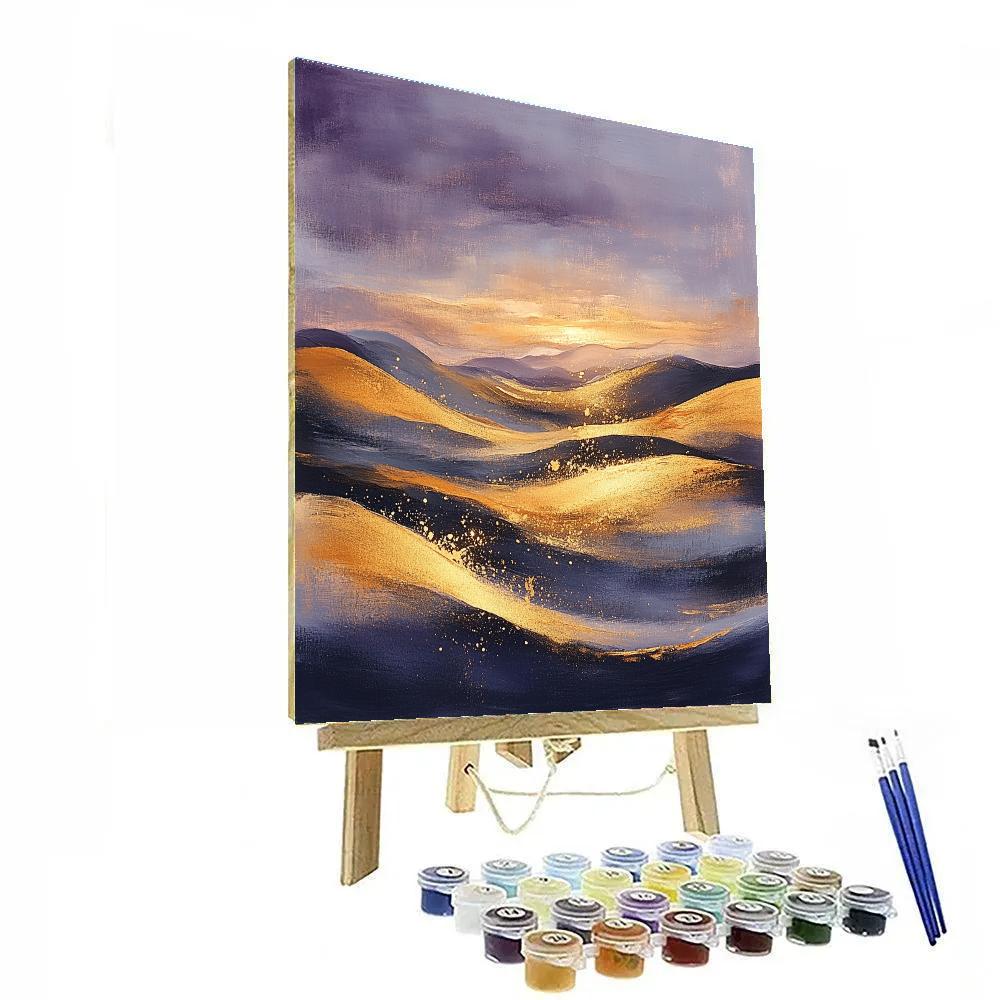 Edgar Degas Inspired Dunes At Dusk Painting by numbers kit