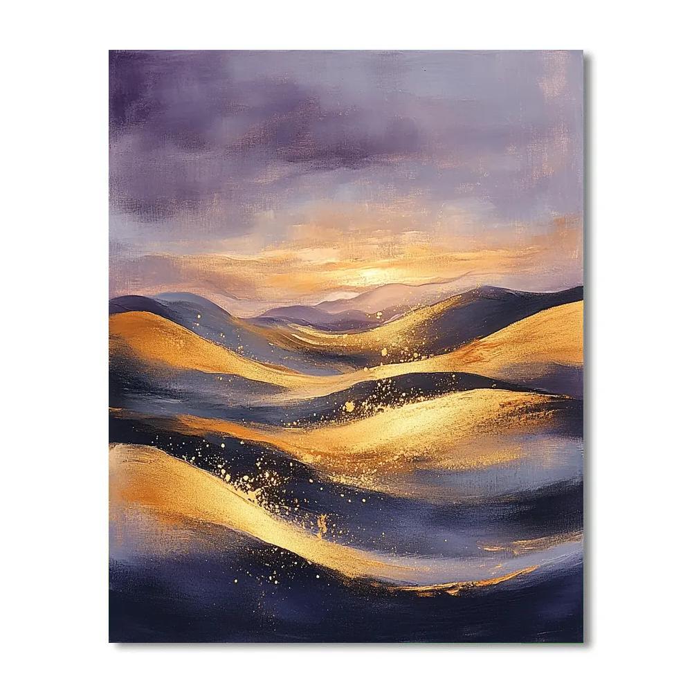 Edgar Degas Inspired Dunes At Dusk Painting by numbers kit