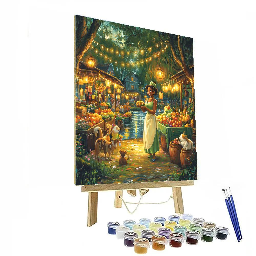 Tiana Market Celebration paint by numbers