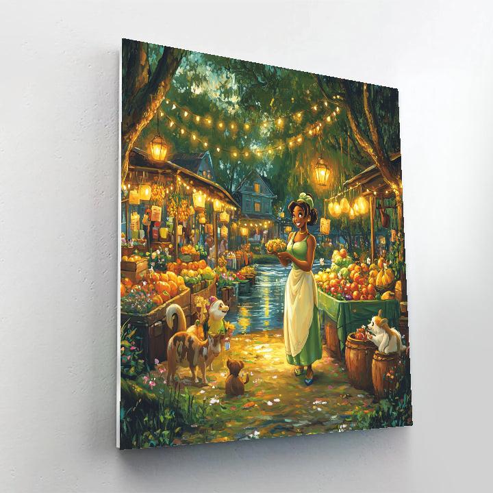 Tiana Market Celebration paint by numbers