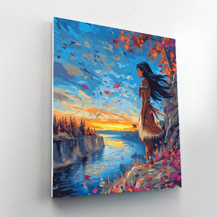 Pocahontas River Journey Paint by numbers kits
