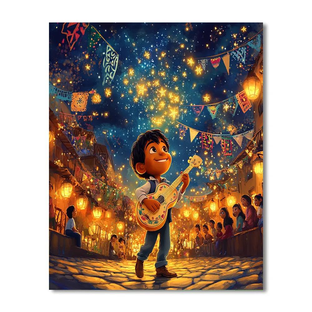 Miguel Music Of The Stars Numbered painting kits