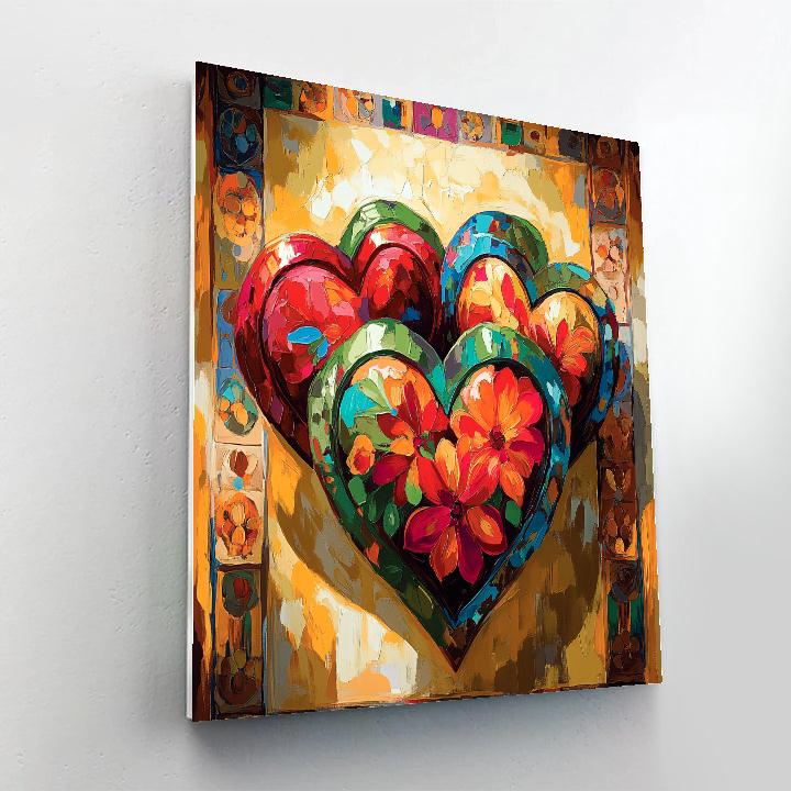 Frida Kahlo Inspired Journey Of The Heart paint by number