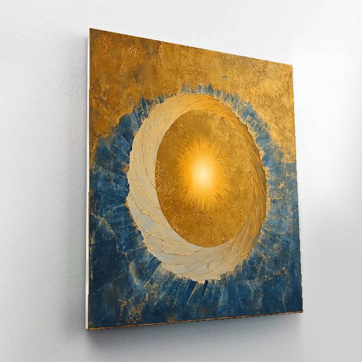 Michelangelo Inspired Solar Prominence Painting by numbers kit