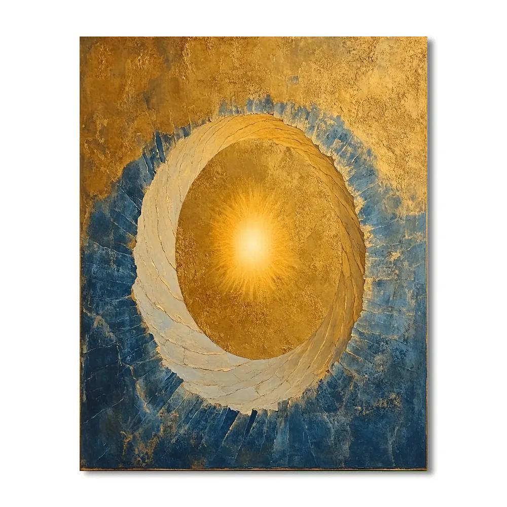 Michelangelo Inspired Solar Prominence Painting by numbers kit