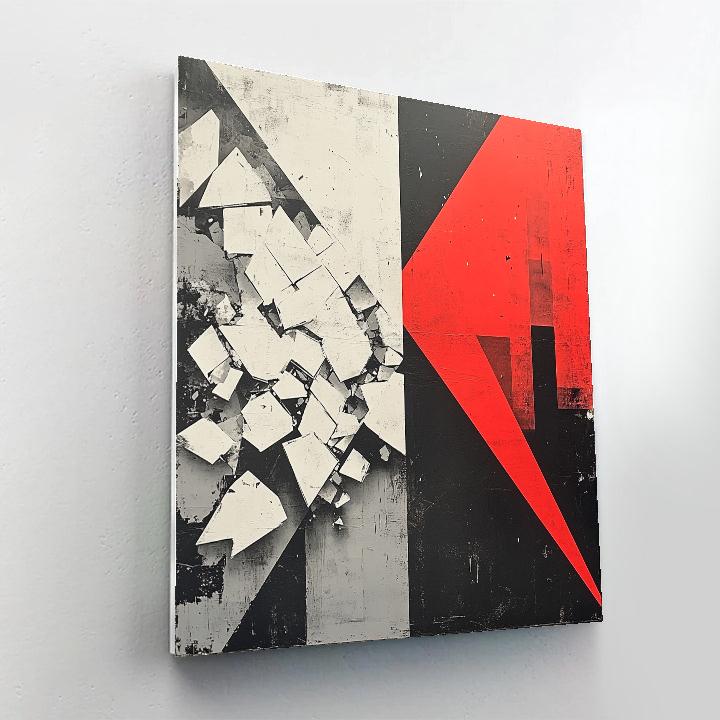 Banksy Inspired Economic Divide Metaphor Numbered painting kits