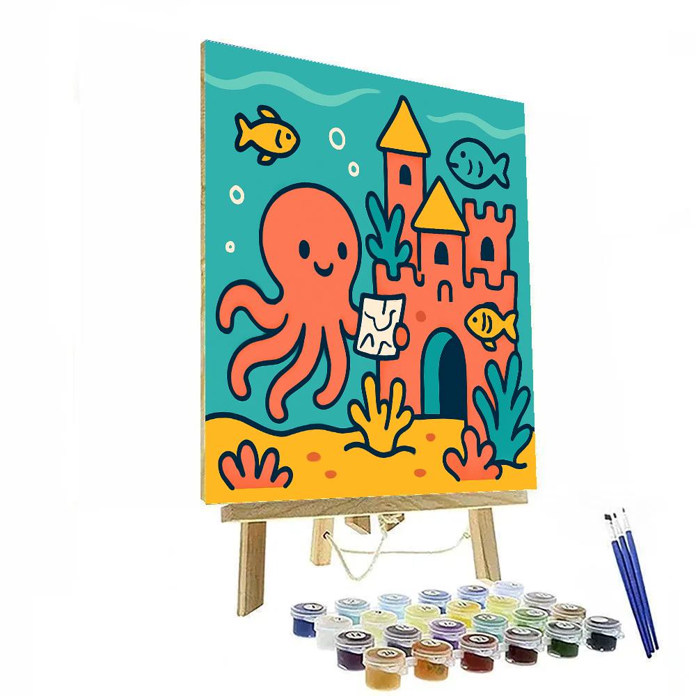 Coral Castle Quest Numbered painting kits