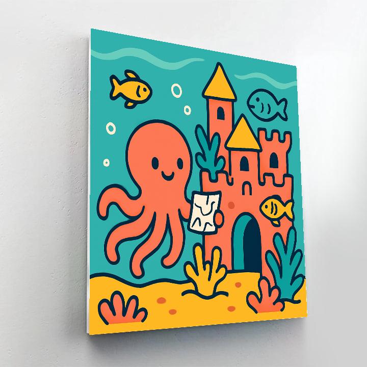 Coral Castle Quest Numbered painting kits