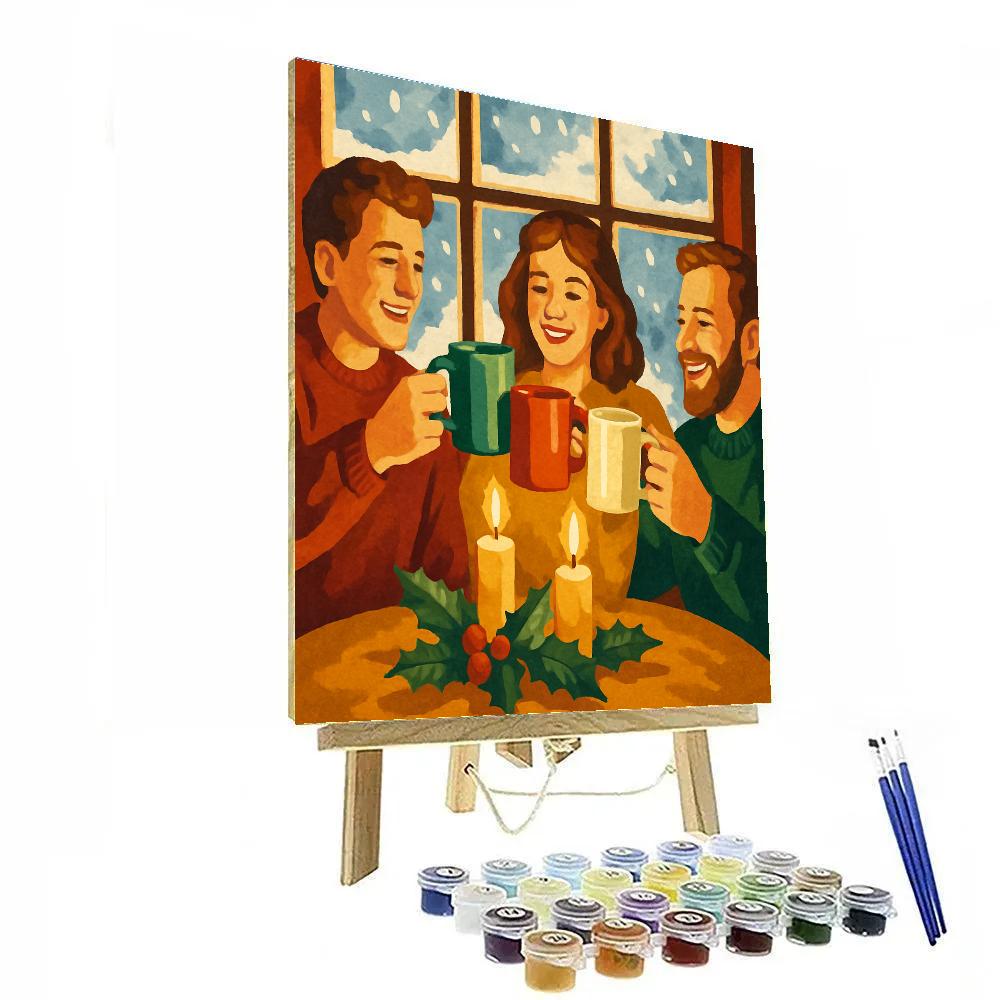 Wassail Window Paint by numbers kits