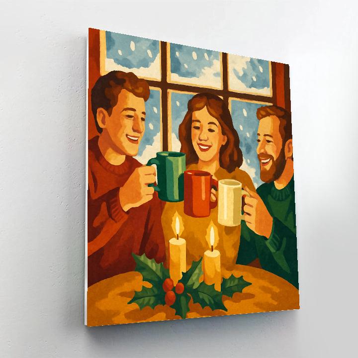 Wassail Window Paint by numbers kits