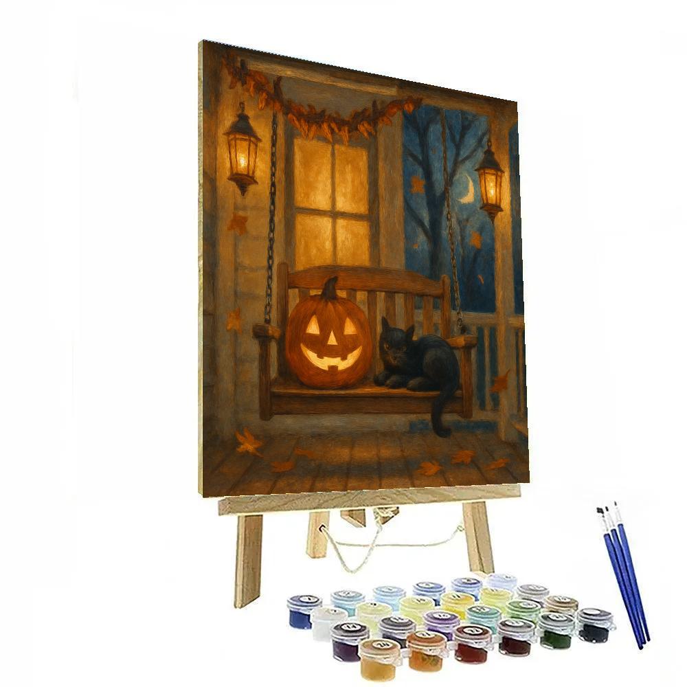 Porch Swing Night Watch paint by color