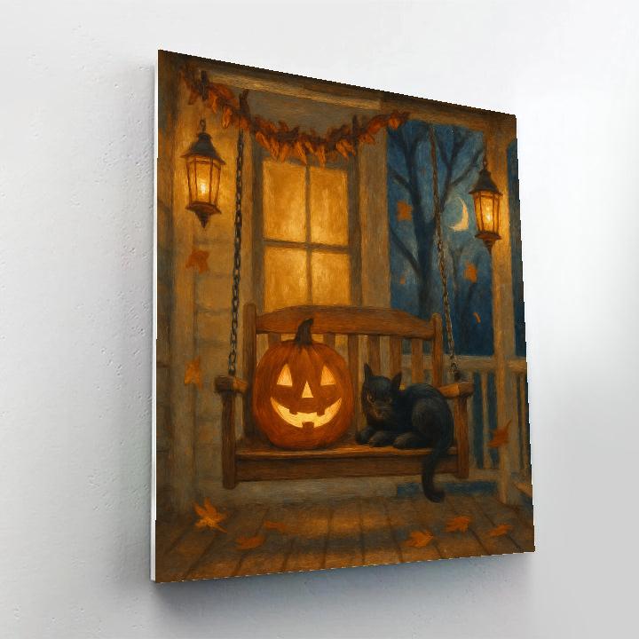 Porch Swing Night Watch paint by color