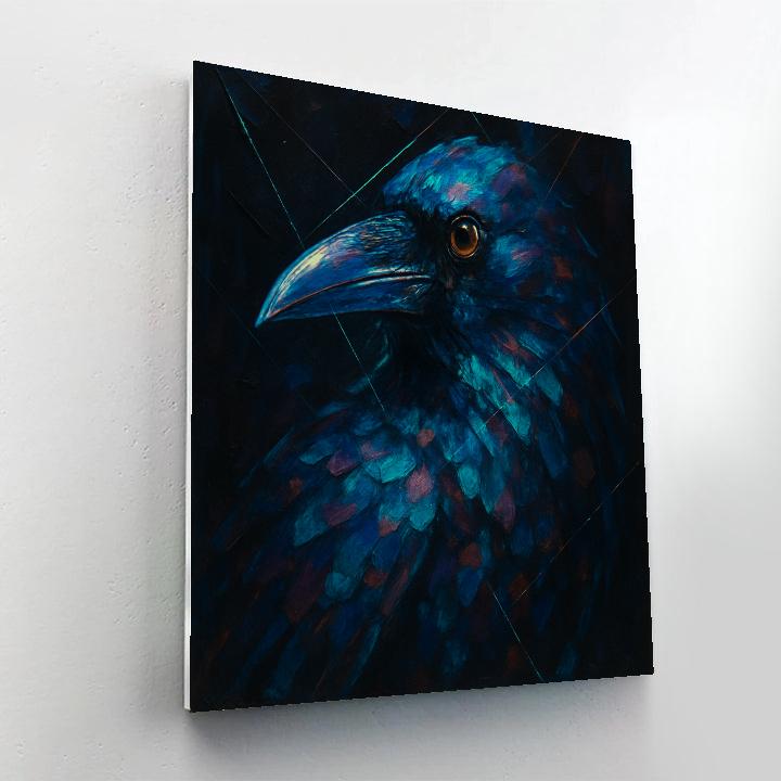 Raven Chromatic Oracle paint by number