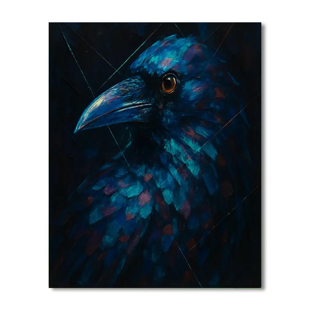 Raven Chromatic Oracle paint by number