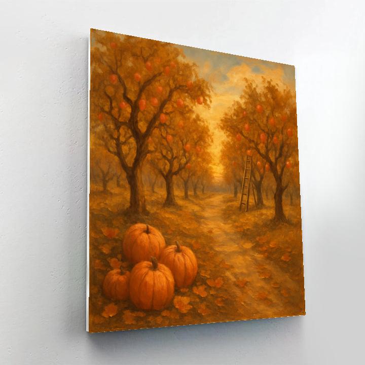 Harvest Twilight At The Orchard paint by numbers