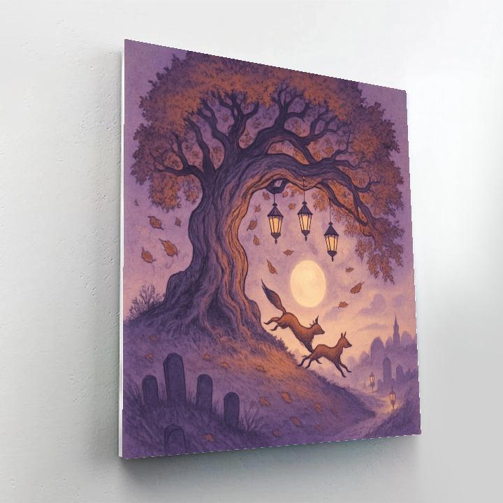 Twisted Oak Moonstride Paint by numbers kits