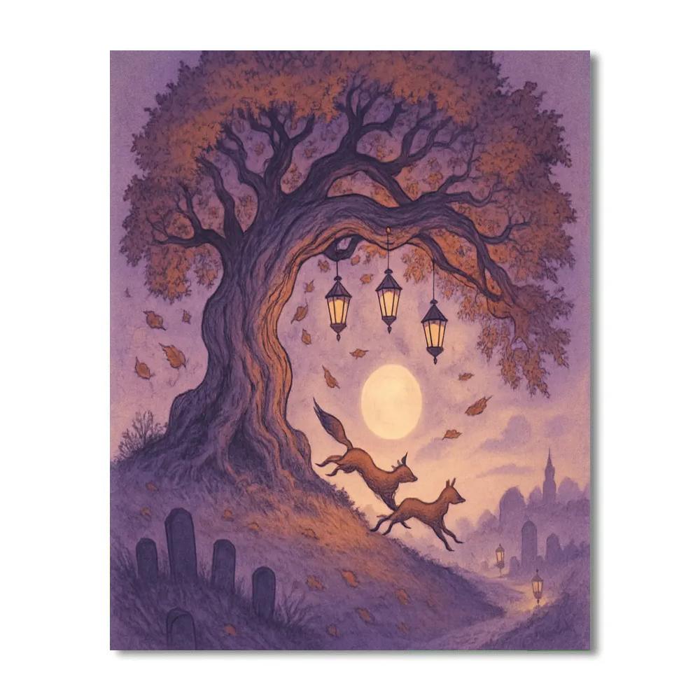 Twisted Oak Moonstride Paint by numbers kits