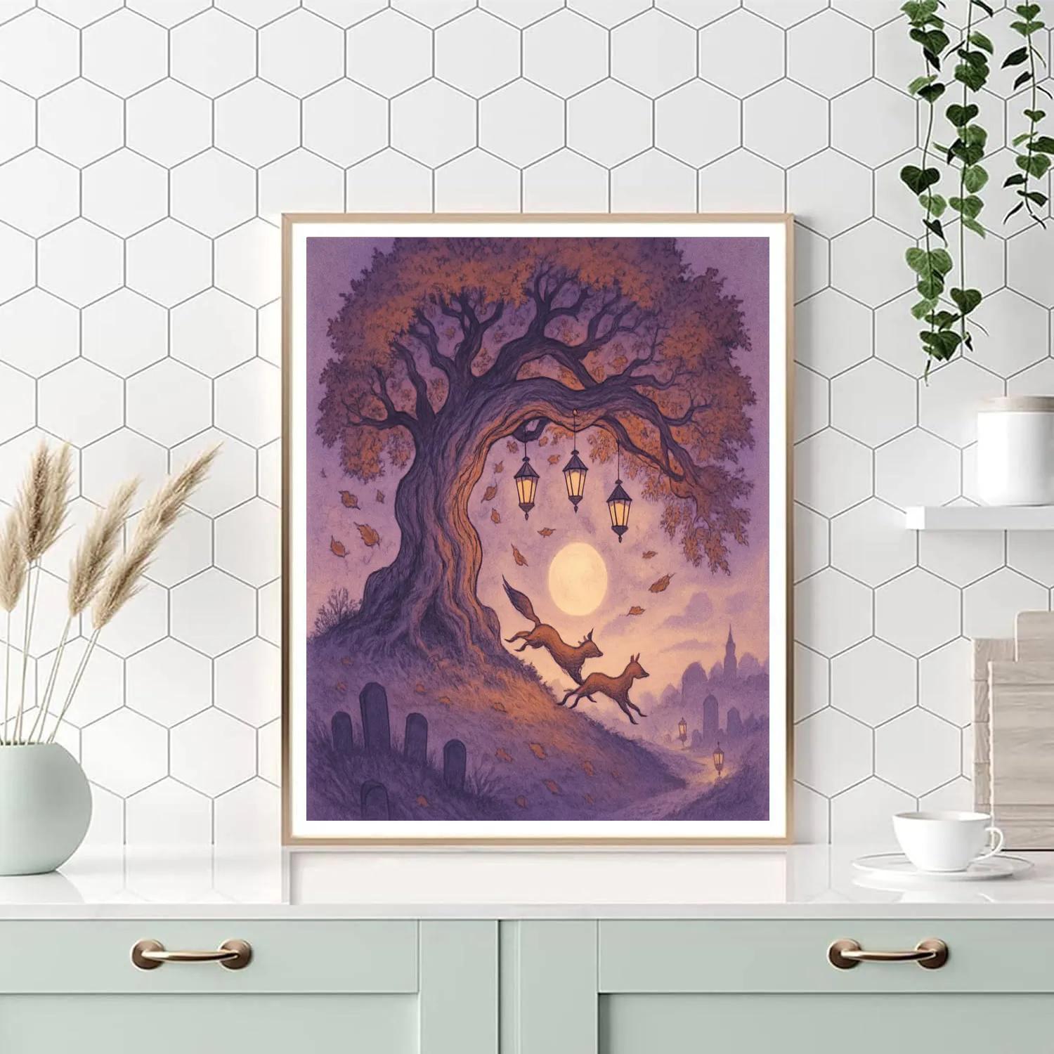 Twisted Oak Moonstride Paint by numbers kits
