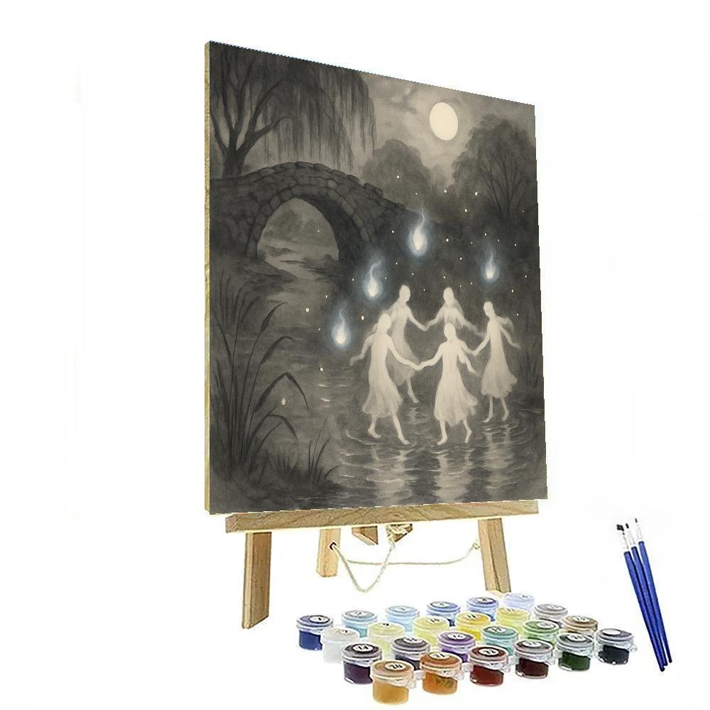 Willow Wisp Crossing Paint by numbers kits