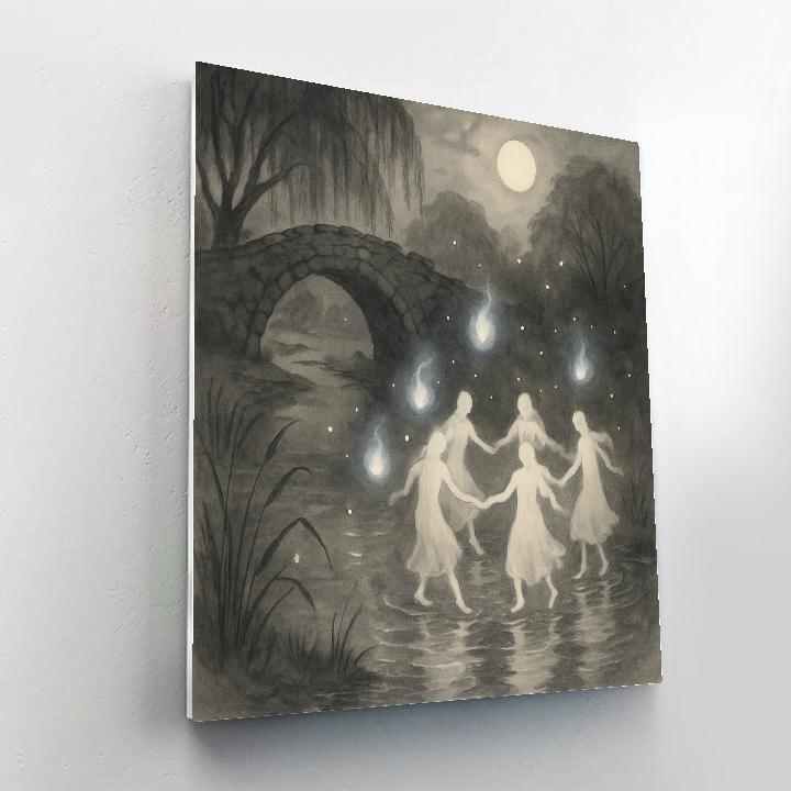 Willow Wisp Crossing Paint by numbers kits