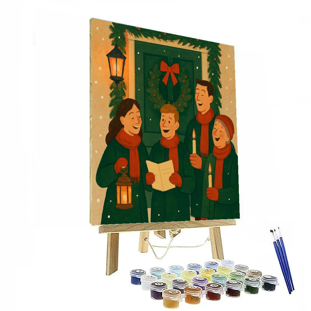 Lantern Light Reunion paint by numbers