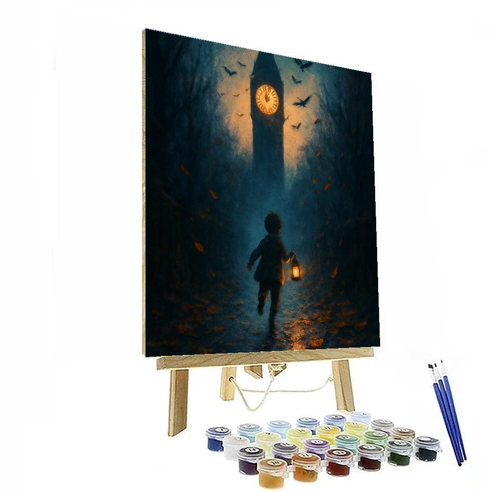 Fogpath To The Clocktower Paint by numbers art