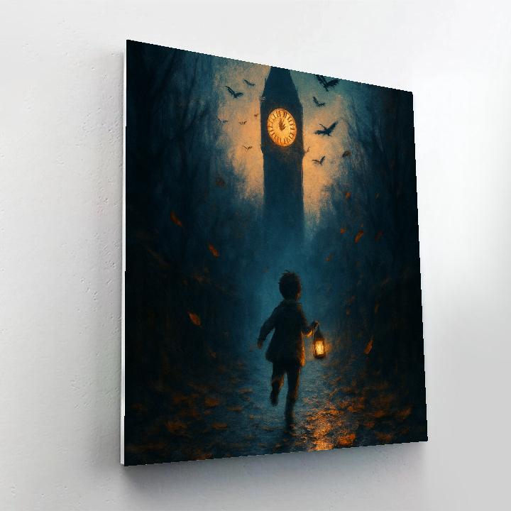 Fogpath To The Clocktower Paint by numbers art