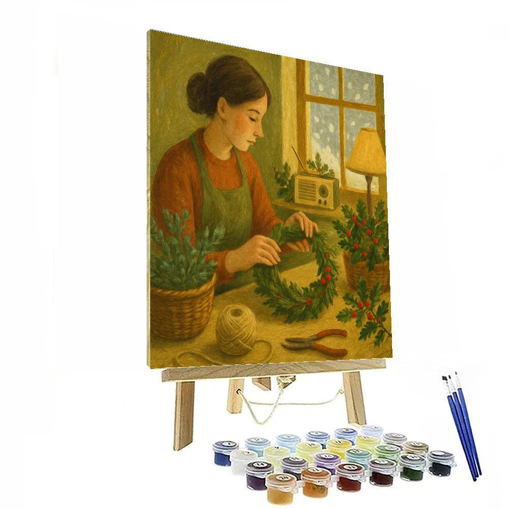 Wreathmakers Corner paint by color