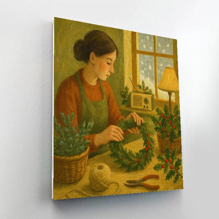 Wreathmakers Corner paint by color
