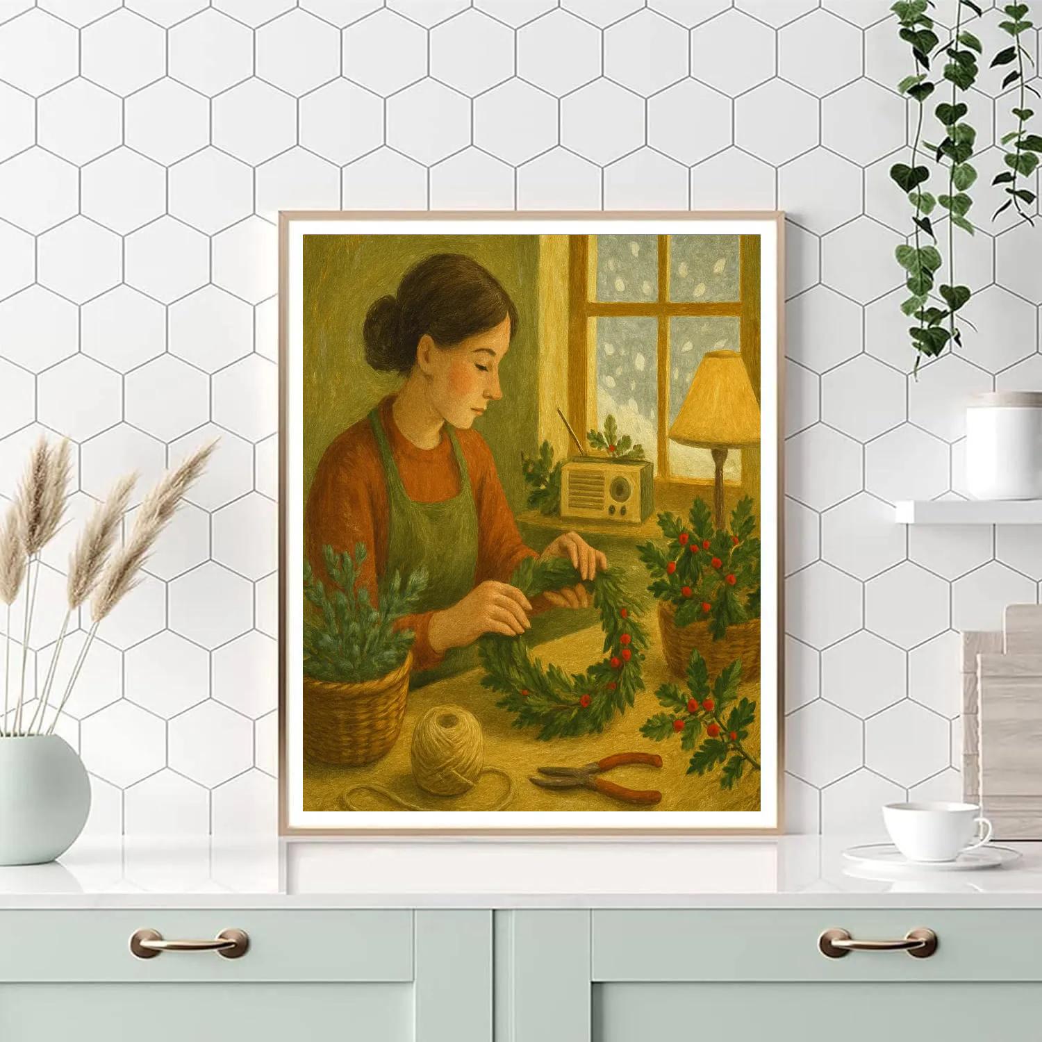 Wreathmakers Corner paint by color