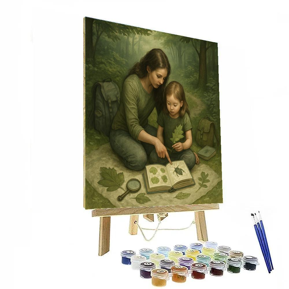 Trailside Picnic Teaching Nature Names painting number kit