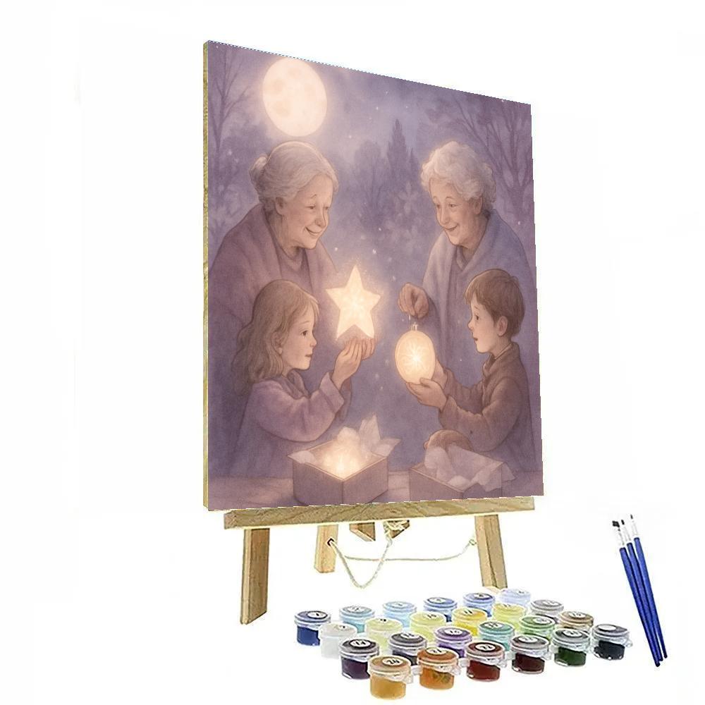 Moonbeam Ornament Exchange paint by color