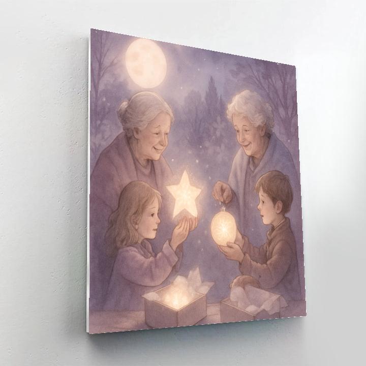 Moonbeam Ornament Exchange paint by color
