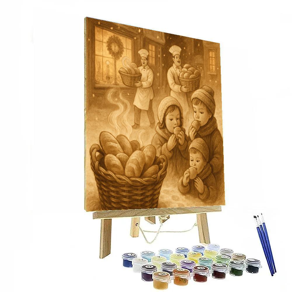 Sable Moon Bakery Run paint by numbers