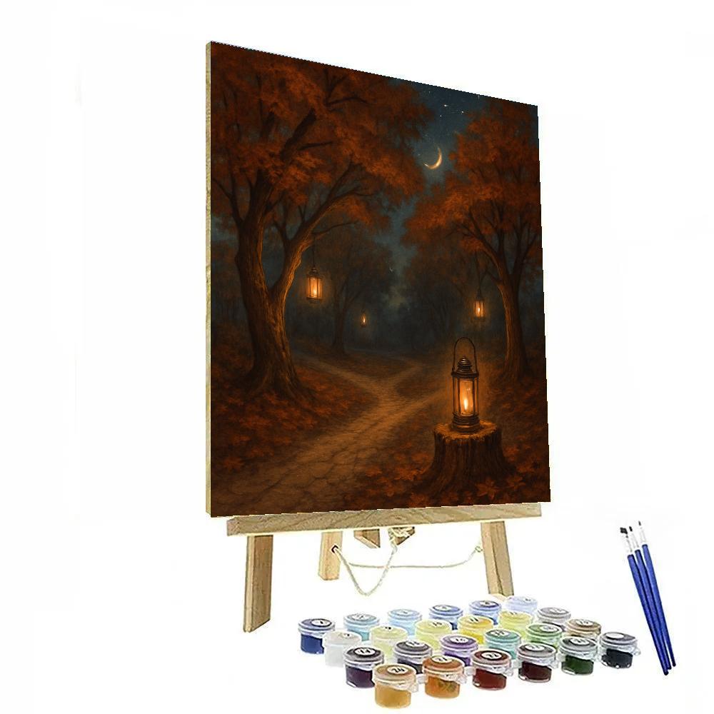 Crossroads Of The Whispering Maples Paint by numbers kits