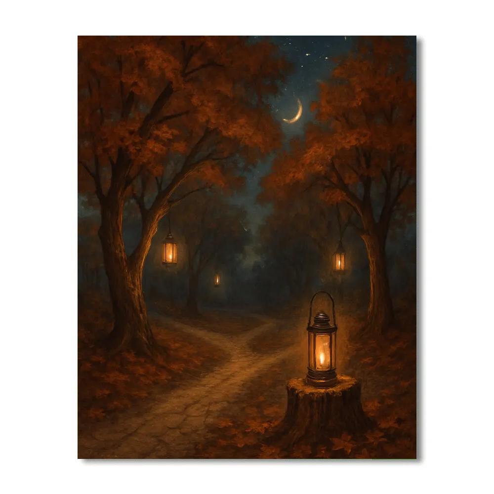 Crossroads Of The Whispering Maples Paint by numbers kits