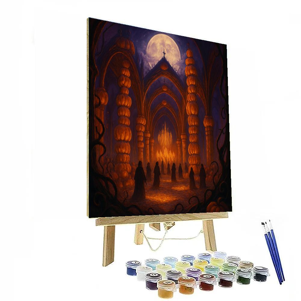 Moonshade Pumpkin Cathedral paint by color