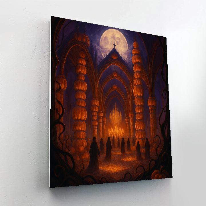 Moonshade Pumpkin Cathedral paint by color