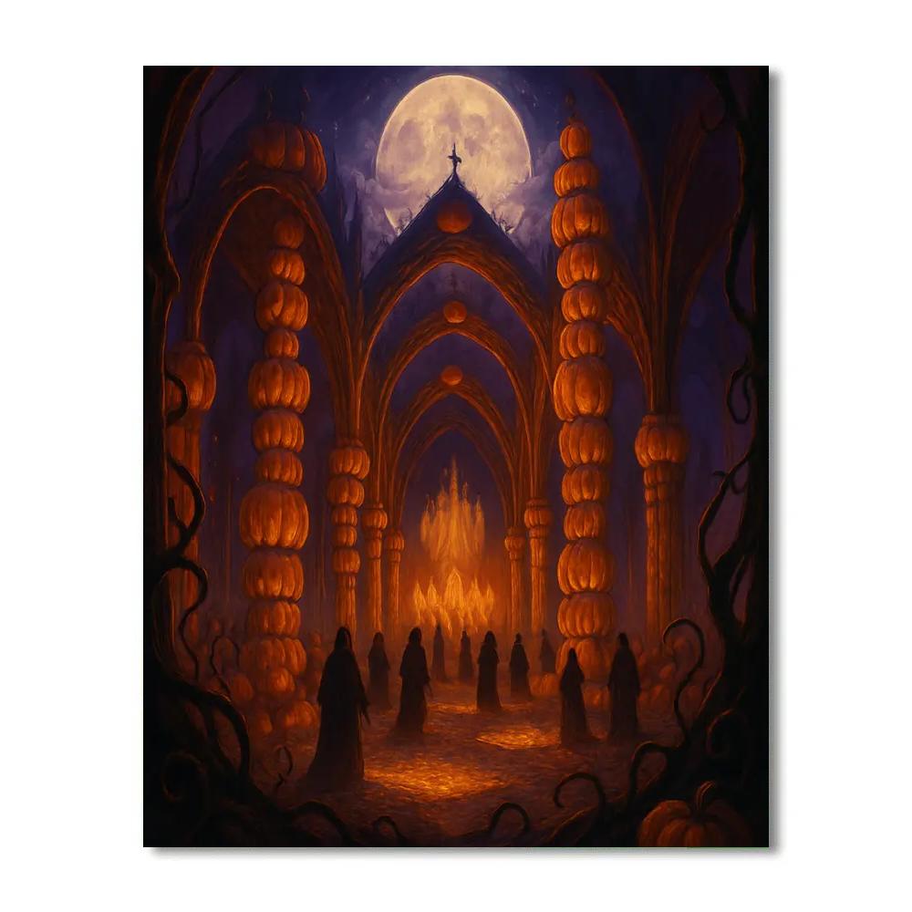 Moonshade Pumpkin Cathedral paint by color