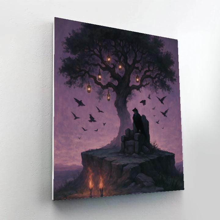 Lantern Plateau Of The Raven King paint by numbers