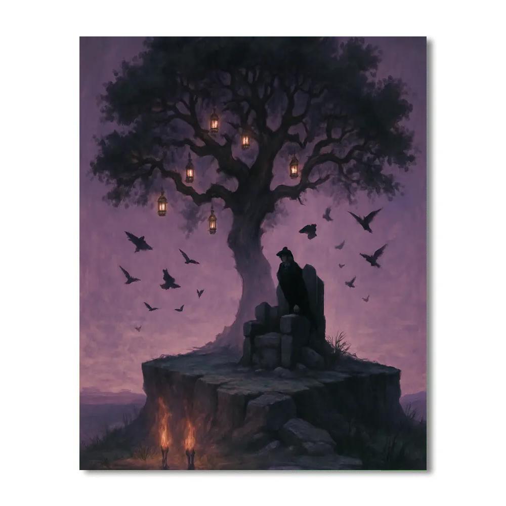 Lantern Plateau Of The Raven King paint by numbers