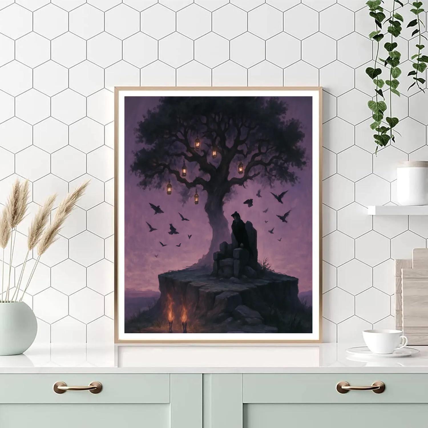 Lantern Plateau Of The Raven King paint by numbers