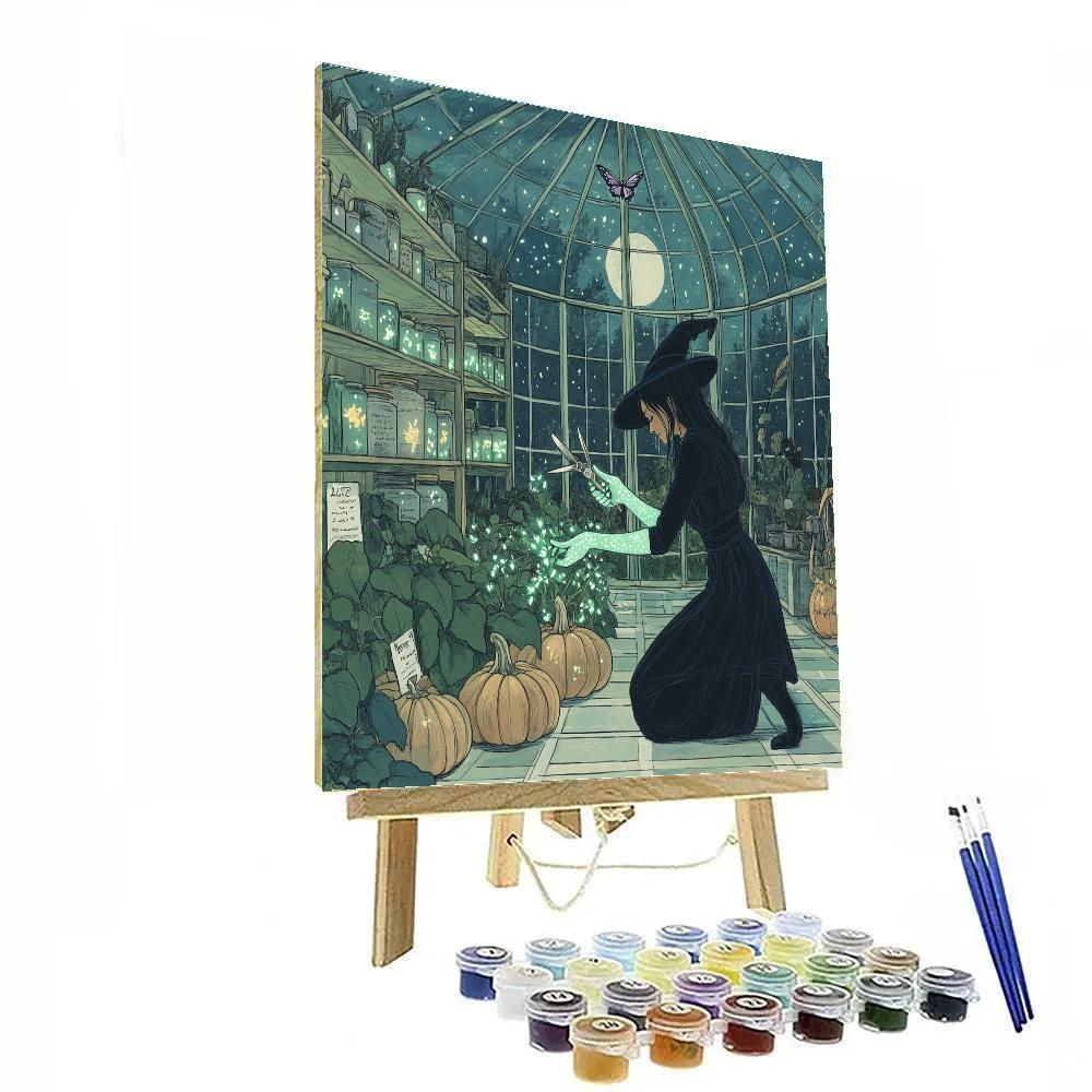 Witch Botanist Garden Of Nightshade paint by color