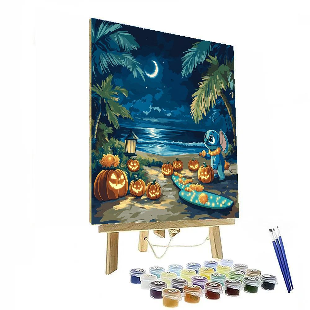 Stitchs Moonlit Mischief paint by number
