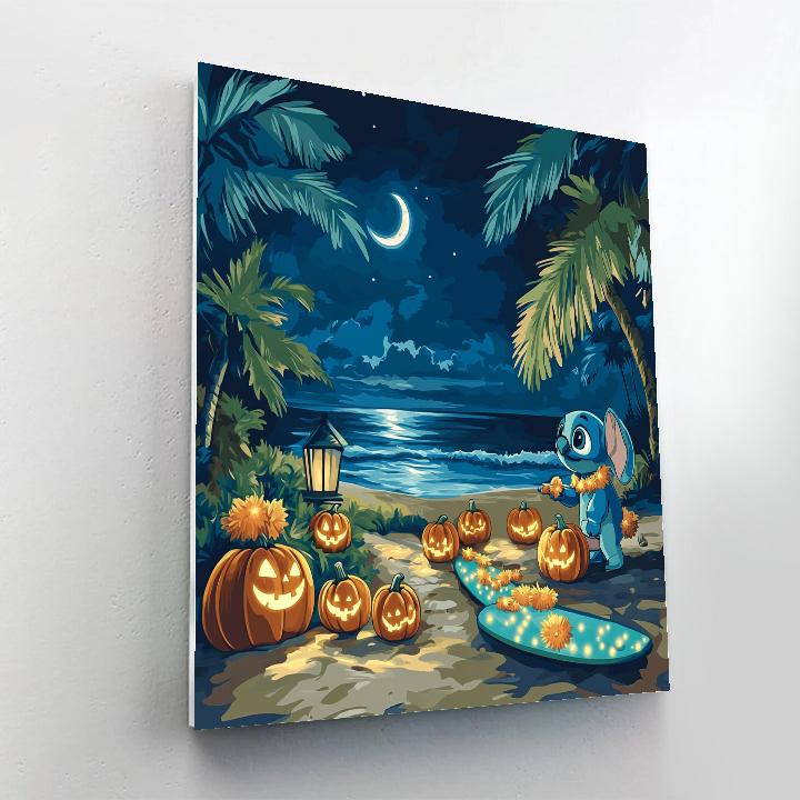 Stitchs Moonlit Mischief paint by number