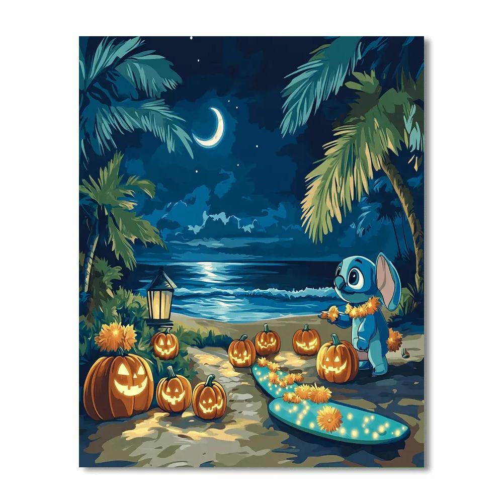 Stitchs Moonlit Mischief paint by number