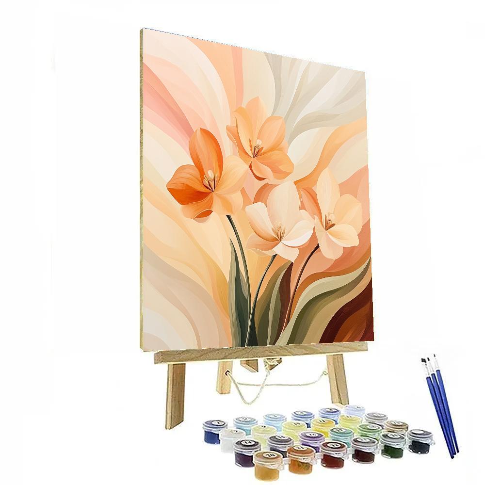 Georgia OKeeffe Inspired Desert Flowers Paint by numbers kits