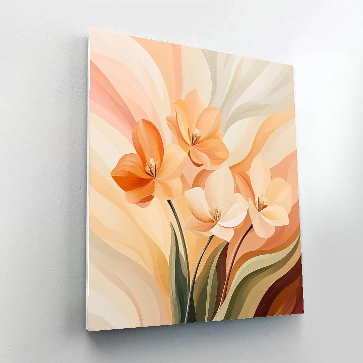 Georgia OKeeffe Inspired Desert Flowers Paint by numbers kits