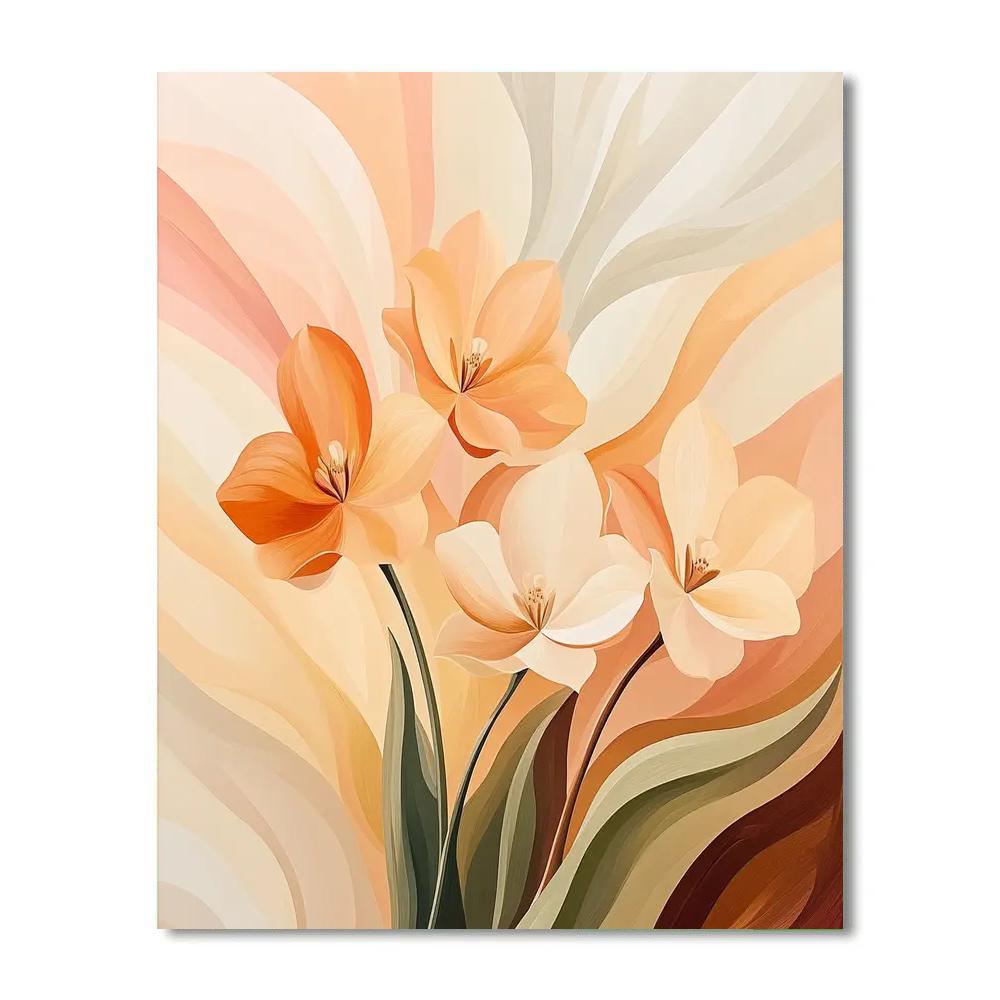 Georgia OKeeffe Inspired Desert Flowers Paint by numbers kits