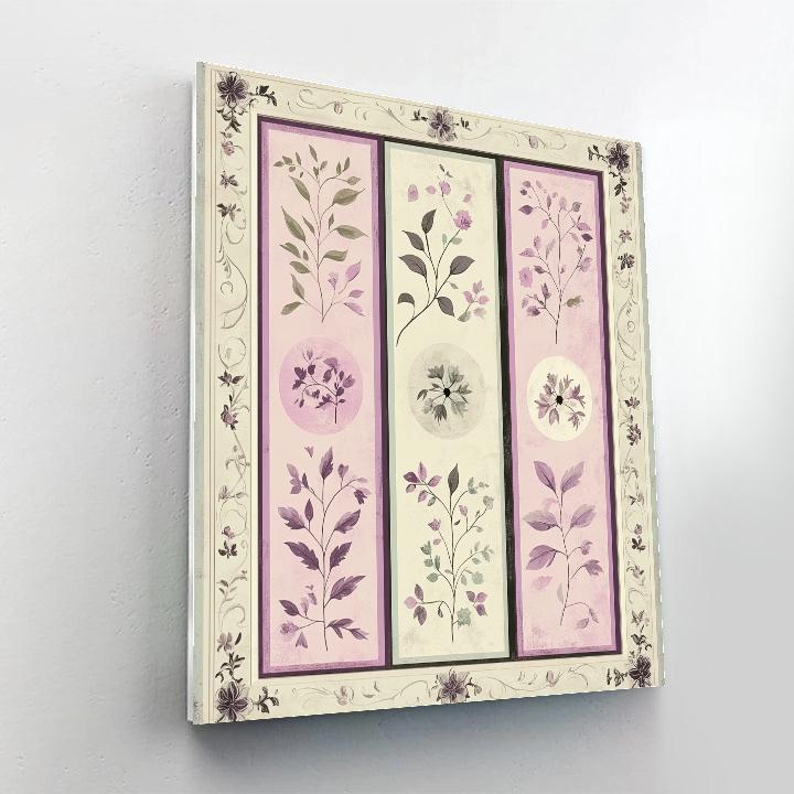 Alphonse Mucha Inspired Garden Of Time paint by number